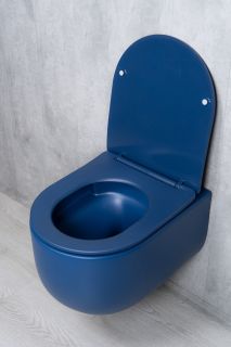 Унитаз подвесной Tornado Gid Tr2133TF-BUM 62301Y синий матовый 49x36x34